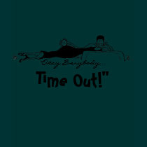 Gina Diva TIME OUT Line-art by B.B.B. Shirt