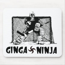 Ginga Ninja - Hockey Goalie Mousepads