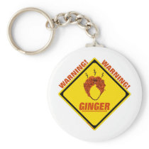 Ginger Alert! Keychain