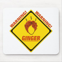 Ginger Alert! Mouse Pad