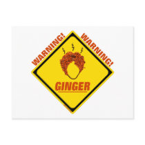 Ginger Alert! Post Cards