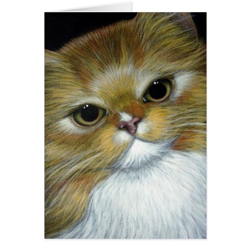 GINGER CAT Customize Card