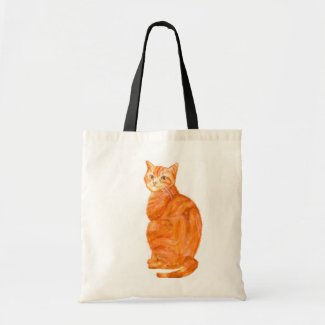 Ginger Cat Tote Bag bag
