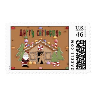 Ginger Christmas stamp