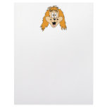 Ginger Dog. Cartoon. Letterhead Design