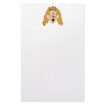 Ginger Dog. Cartoon. stationery