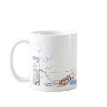 "Ginger Liked the Radio" Mug mugs by crosland "Ginger Liked the Radio" Mug mugs