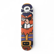 Ginger pirate with Parrot Skateboard Decks
