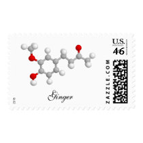 Ginger Postage Stamps