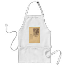 Ginger Rogers Vintage Recipe Apron