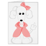 Ginger the Poodle Greeting Cards