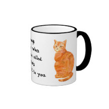 Ginger Tom Ringer Mug