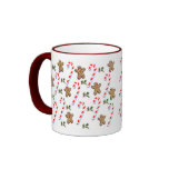 Gingerbread and Candy Canes mugs