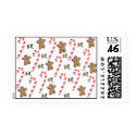 Gingerbread and Candy Canes stamp