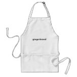 gingerbread apron