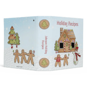 Gingerbread Binder binder