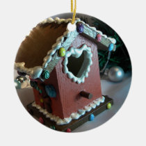Gingerbread Birdhouse I ornaments