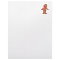 Gingerbread Boy letterhead by planetconnie Gingerbread Boy letterhead