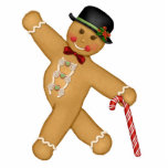 Gingerbread Boy Ornament Acrylic Cut Out