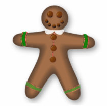 Gingerbread Boy photo sculptures
