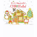 Gingerbread Candyland T-Shirt - Ladies shirt
