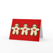 Gingerbread creative christmas cards