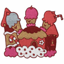 Gingerbread Castle embroidered shirts