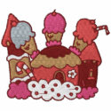 Gingerbread Castle embroidered shirts by Embroidery4U Gingerbread Castle embroidered shirts