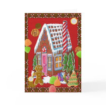 Gingerbread Christmas Card