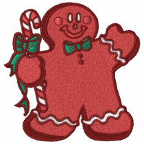 Gingerbread Christmas embroidered shirts by Embroidery4U Gingerbread Christmas embroidered shirts