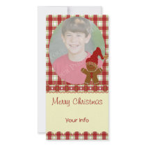 Gingerbread Christmas Photo Cards photo cards