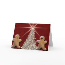 Gingerbread Christmas Tree cards