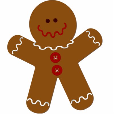 Gingerbread Christmas Tree Ornament photo sculptures