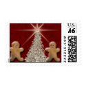 Gingerbread Christmas Tree postage by aslentz Gingerbread Christmas Tree postage