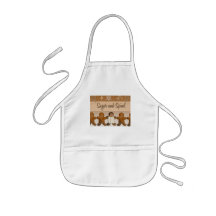 Gingerbread cookie apron