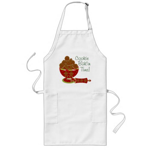 Gingerbread Cookie Christmas Apron apron