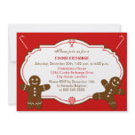 Gingerbread Cookie Exchange Party Invitation
