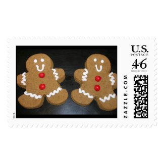 Gingerbread cookie stamp stamp