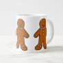 Gingerbread Cookies Pink Icing Extra Large Mug