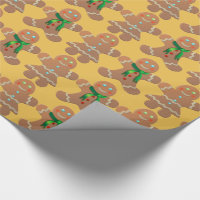 Gingerbread Cookies Wrapping Paper