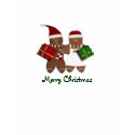 Gingerbread Couple Merry Christmas Tshirt