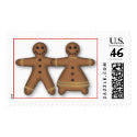 Gingerbread Couple postage