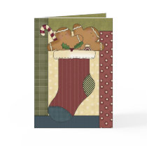 Gingerbread Delights: Greeting Card