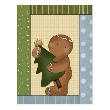 Gingerbread Delights Postcard
