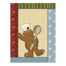 Gingerbread Delights Postcard