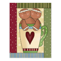 Gingerbread Delights Postcards