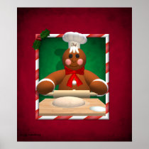 Gingerbread Family: Baker Fun Poster