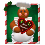 Gingerbread Family: Bakery Girl Acrylic Cut Outs