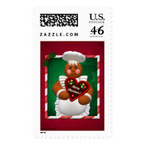 Gingerbread Family: Bakery Girl Stamp