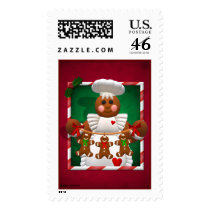 Gingerbread Family: Bakery Girl Stamp
